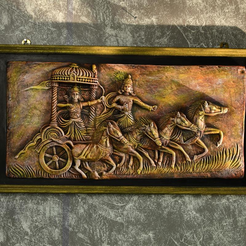 Mahabharata Warriors' Celestial Chariot