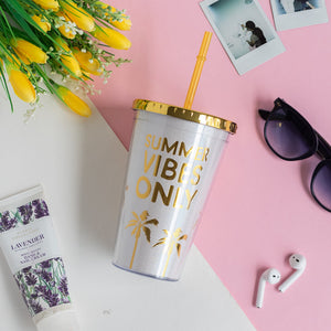 Summer Vibes Travel Sipper Sippers June Trading