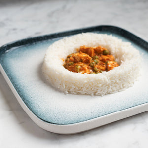 Ombre Ceramic Square Dinner Plate Dinner Plates June Trading