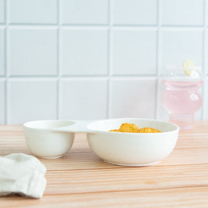 Chip & Dip Serving Bowl Serving Plates June Trading