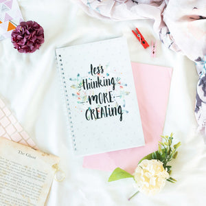 Less thinking more creating - Wiro Notebook Notebooks June Trading