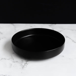 Solid Coloured Dinner Plate Dinner Plates June Trading Pitch Black