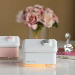 Home Humidifier Lamp Humidifiers June Trading Pearl White