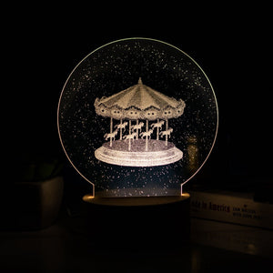 Carousel 3D Light 3D Lights June Trading
