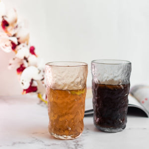 Premium Frosted Glacier Glass (Set of 4) Glasses June Trading