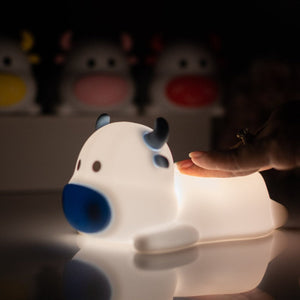 Cute Baby Cow Lamp Lamps June Trading