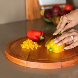 Round Over The Counter Chopping Board Chopping Board June Trading