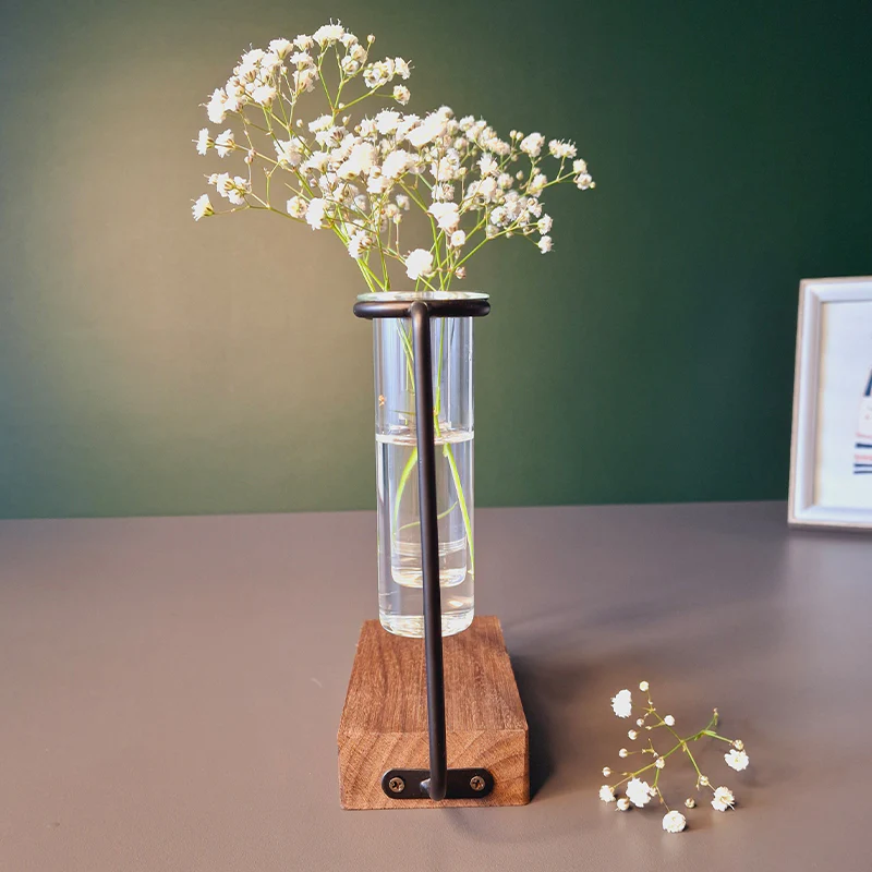 Vialscape Glass Planter With Stand - 4 Piece Set