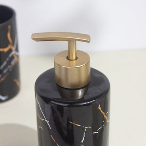 Lustrous Feel Speckled Bathroom Set Of 4 Bathroom Sets The June Shop