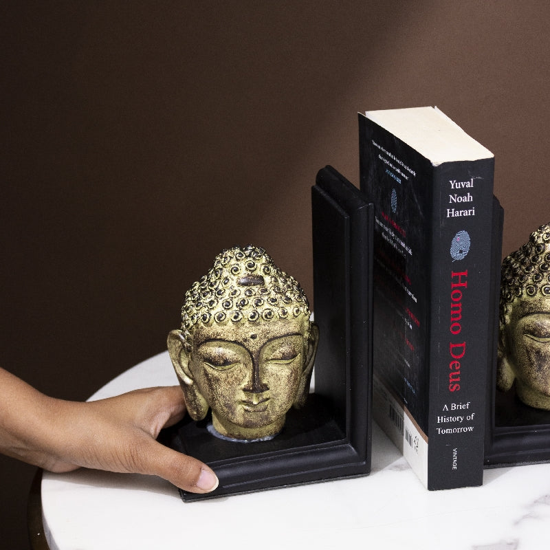 Seraphic Buddha Bookend Artifacts The June Shop