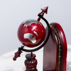 Wander World Wide Ruby Red Bookend Artifacts The June Shop