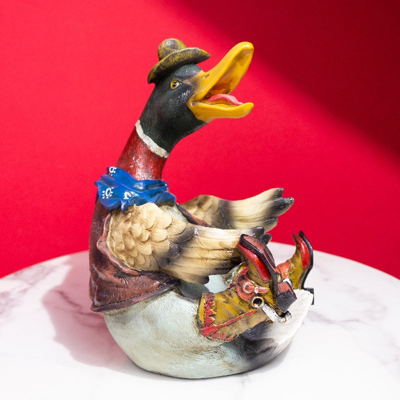 Jayus Gentleman Duck Sculpture Artifacts The June Shop