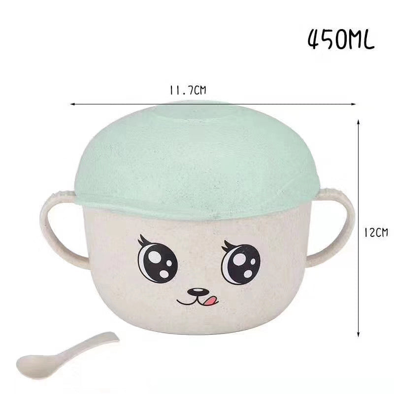 Wheat Straw Bowls Bowls June Trading Mint Green