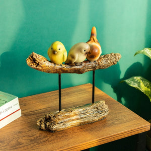 Covey Of Birds Sculpture Artifacts The June Shop