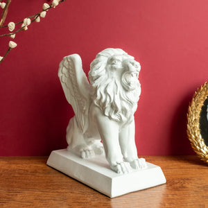 Angel Leandre Monochrome Figurine Artifacts The June Shop Icy White