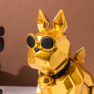 Resin Cool Pupper Sculpture Artifacts The June Shop