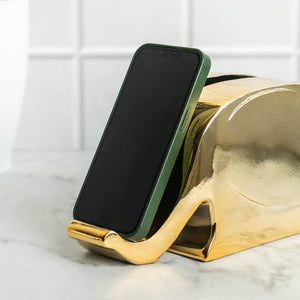 Glam Tissue & Phone Holder Artefact Artifacts The June Shop