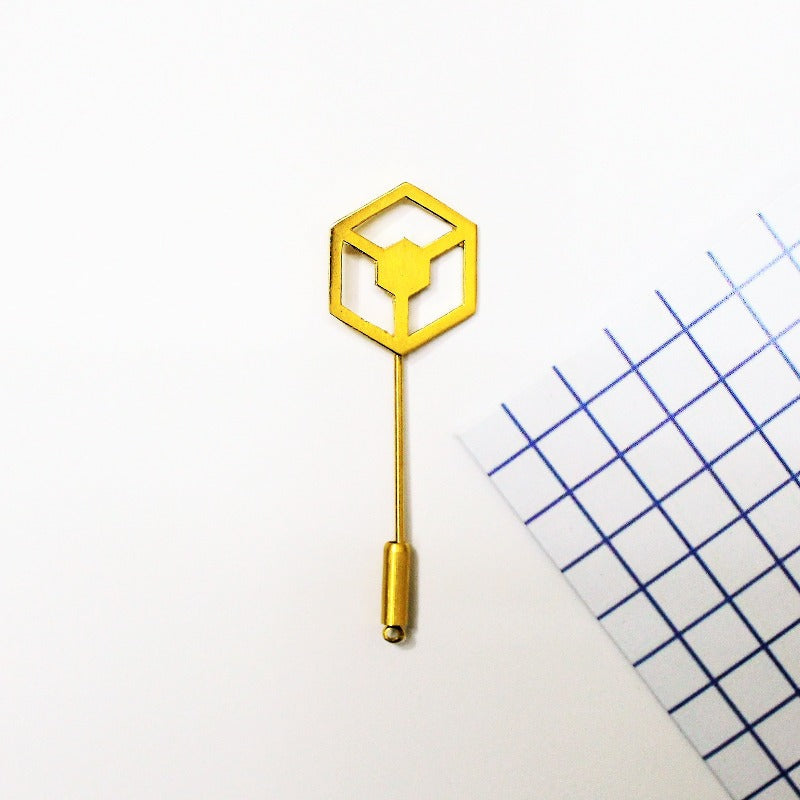 The Geometric Hex Pin Pins Pin It Up