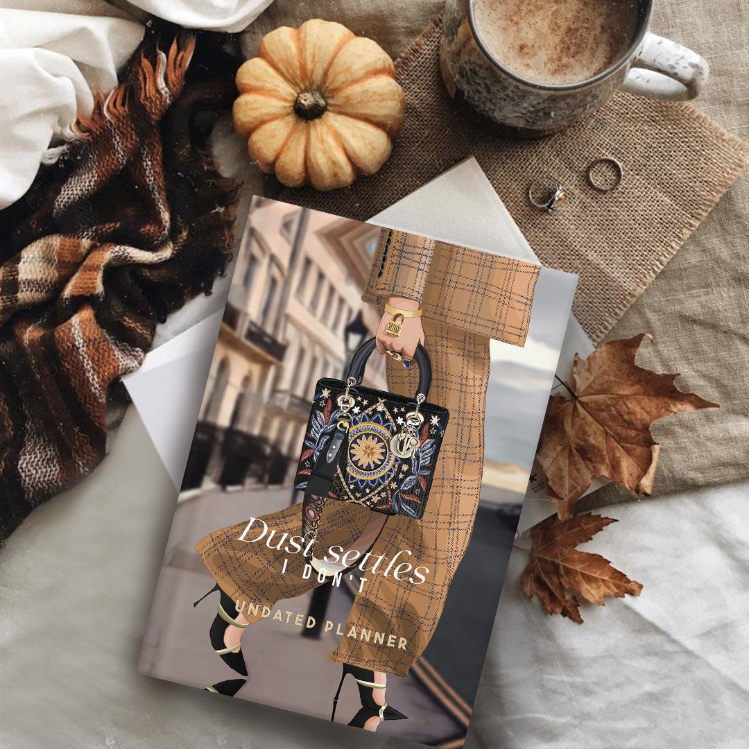 Undated Yearly Planner (Limited Hardbound Collection) - Dust Settles, I Don't