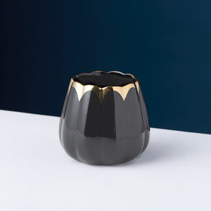 Empyrean Cutlery Stand With Spoon-Fork Set Cutlery Stand June Trading Raisin Black