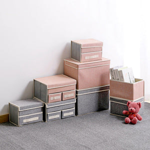 Subtle 3 Compartment Foldable Storage Organizer Basic Organisers ERL