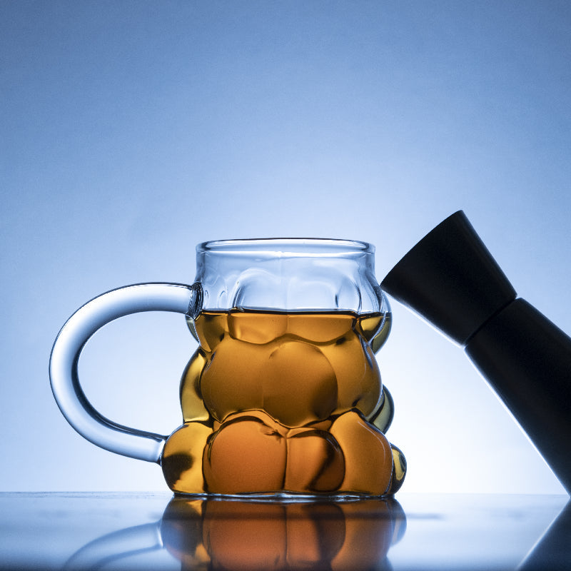 Grape Bunch Glass Mug Glasses June Trading