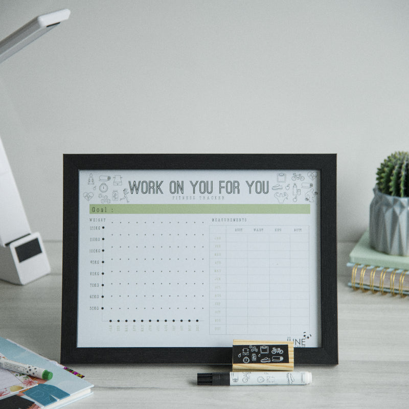 Work On You For You - Re-writable Planner Re-writable Planners June Trading