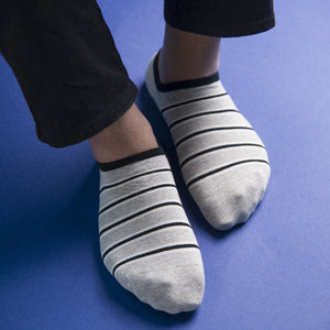 Cool Stripes Grey Socks Men Sock ERL