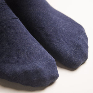 Berry Blue Solid Socks Men Sock ERL