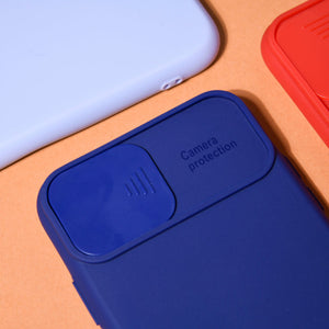Solid Colour Silicon Case With Camera Slider For Apple iPhone 13 Pro iPhone 13 Pro June Trading