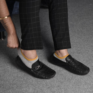 Little Heart Grey Socks Men Sock ERL