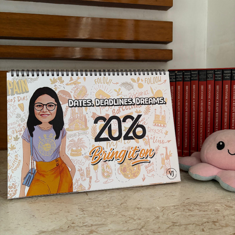 Personalised Calendar Journal 2026