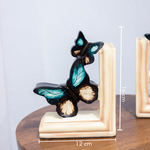 Butterfly Effect Transluscent Bookend Artifacts The June Shop