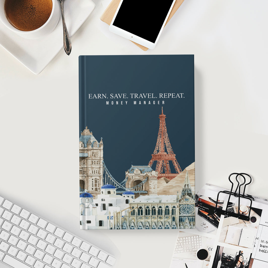 Earn. Save. Travel. Repeat. - Financial Planner Financial Planners June Trading