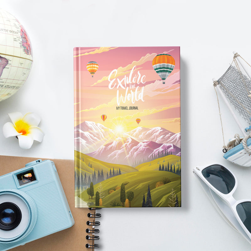 Explore the World - Travel Journal for Long Journey (30 Days)