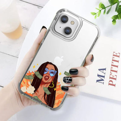Fashionable iPhone XS Clear Shockproof Case iPhone XS June Trading   