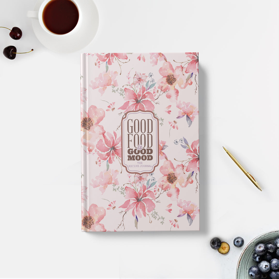 Good Food, Good Mood - Recipe Journal Recipe Journals The June Shop