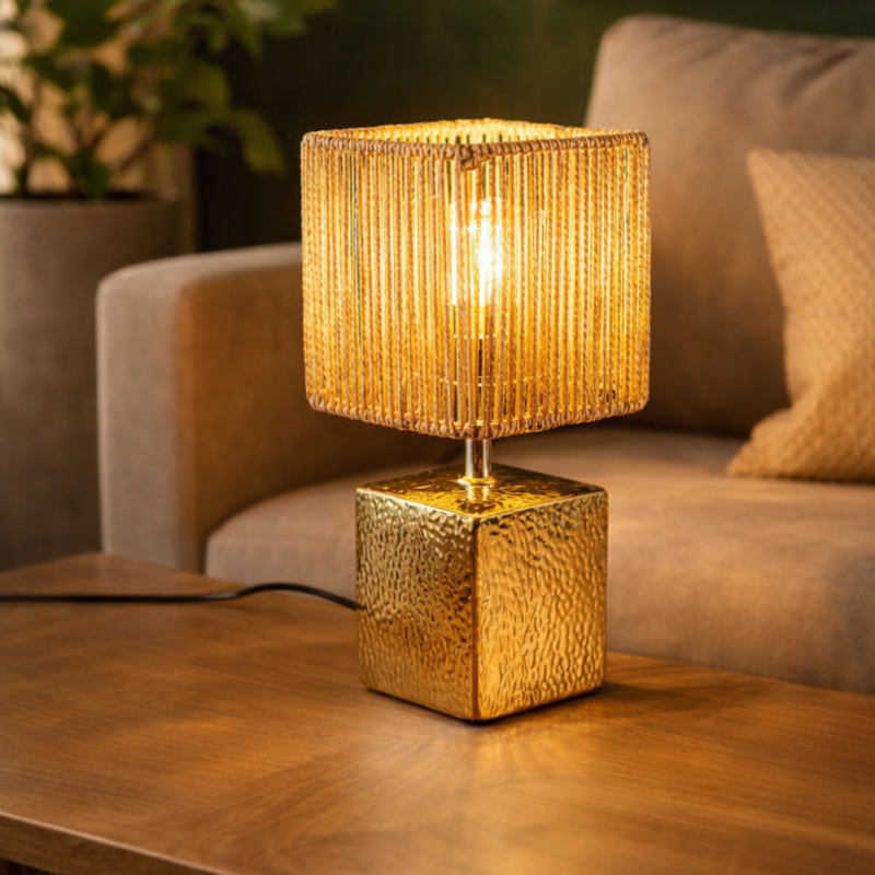 Golden Cermaic Luxury Table Lamps