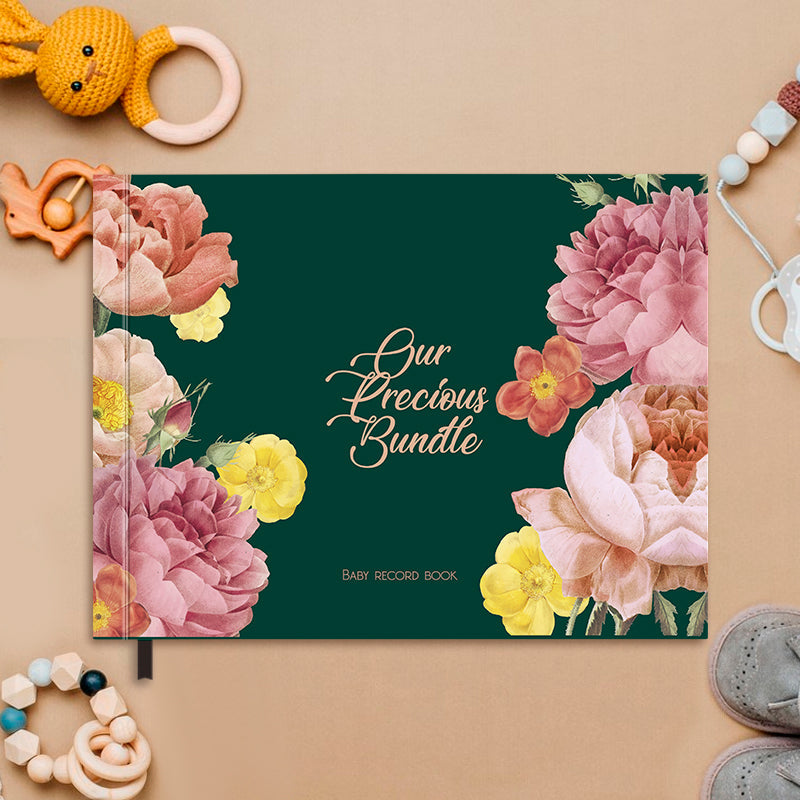 Baby Record Book - Our Precious Bundle Baby Record Books June Trading