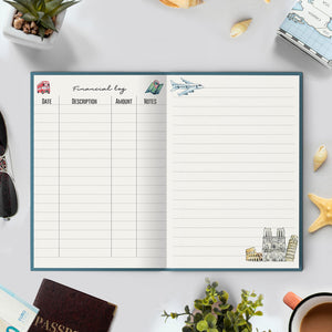 Go Where You Feel Alive - Travel Journal for Short Journey (15 Days) Travel Journals June Trading