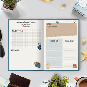 Explore The Unseen - Travel Journal for Short Journey (15 Days) Travel Journals June Trading