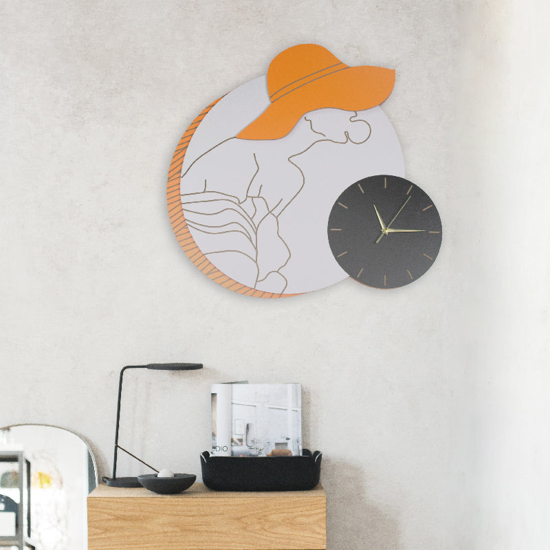 A Free Soul Artistic Wall Clock Wall Clocks The June Shop