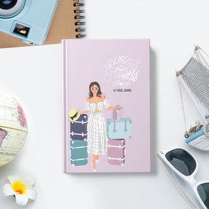 Life Is Short & The World Is Wide - Travel Journal for Short Journey (15 Days) Travel Journals June Trading