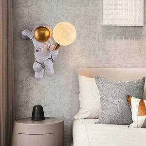 Wall Hanging Astronaut Light Lamps Coral Tree