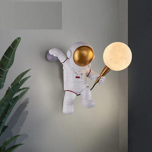 Wall Hanging Astronaut Light Lamps Coral Tree
