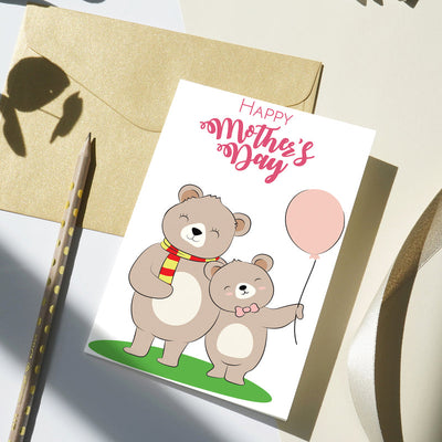 Ha’bear’ to Be Your Darling Kid - Mother's Day Greeting Card Greeting Card June Trading   