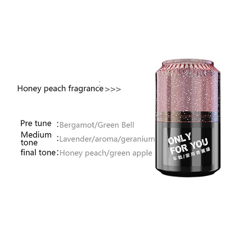 Can Shaped Car Perfume Air Freshner June Trading Peach Perfect  