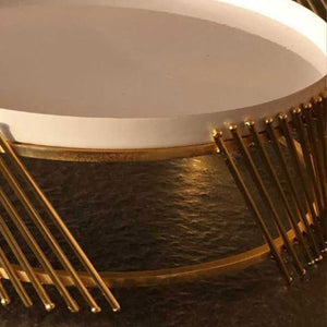 Eisley Golden Twirl Stand Metal Stand The June Shop   