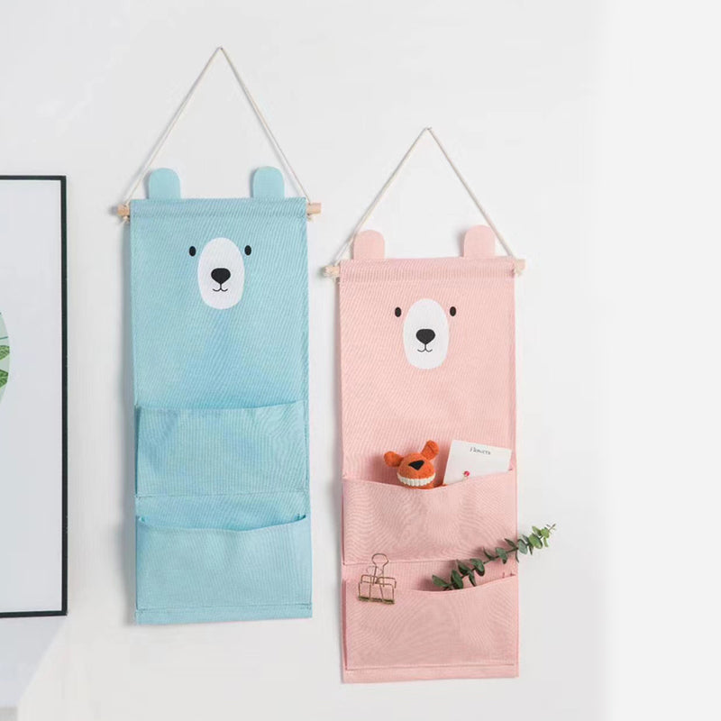 Teddy Hanging Organizers Hanging organisers June Trading Sky Blue  