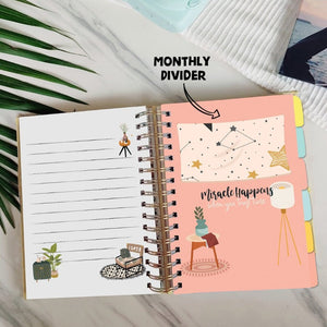 Undated Yearly Planner - Rebel With Cause Undated Planners June Trading   